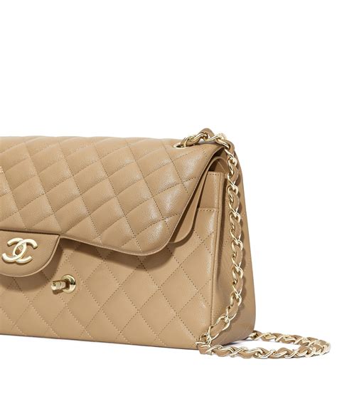 Borse Chanel in Pelle Beige 